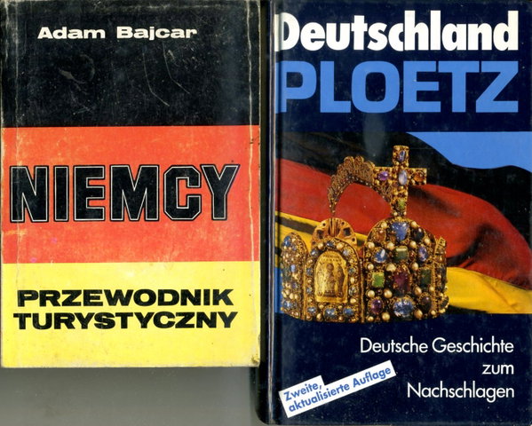 Niemcy przewodnik turystyczny A. Bajcar + Deutschland Ploetz