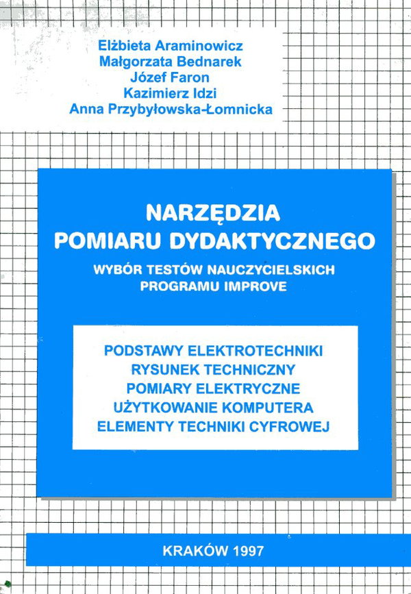 Narzędzia pomiaru dydaktycznego Wybór testów naucz