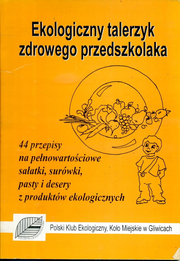 Ekologiczny talerzyk zdrowego przedszkolaka