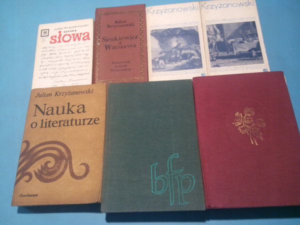 Tradycje literackie polszczyzny J.Krzyżanowski