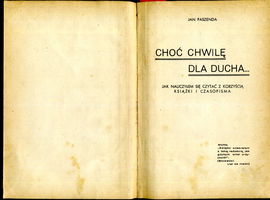 Choć chwilę dla ducha... J.Paszenda