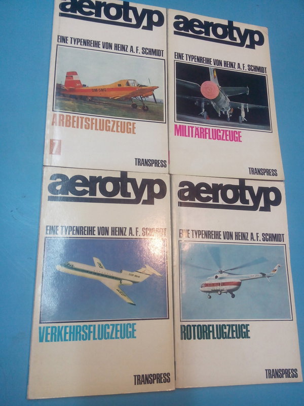 Aerotyp Militarflugzeuge H. Schmidt + inne