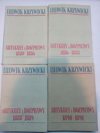 Artykuły i Rozprawy 1880 - 1886 t. II Krzywicki