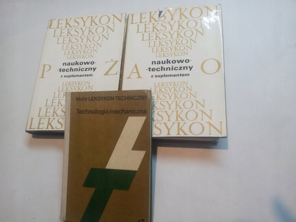 Leksykon naukowo-techniczny z suplementem WNT