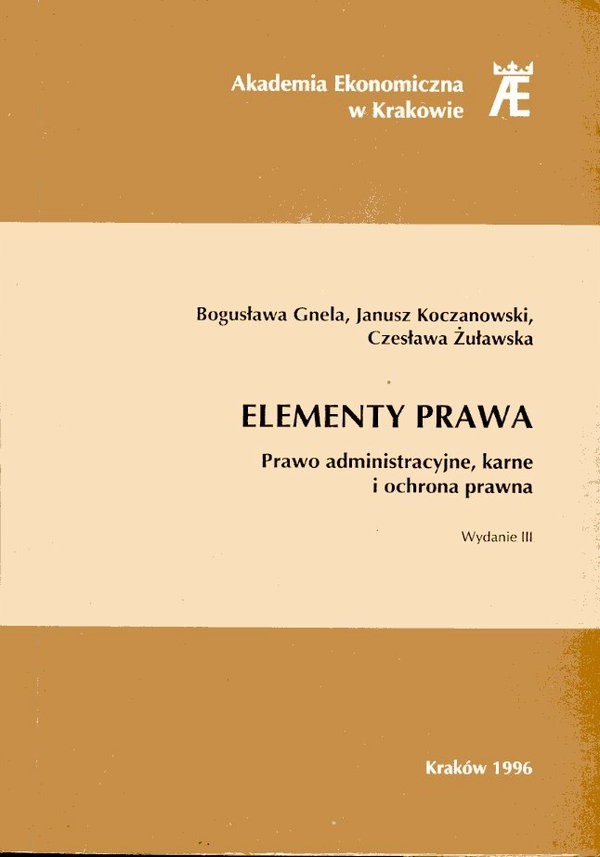 Elementy prawa B. Gnela