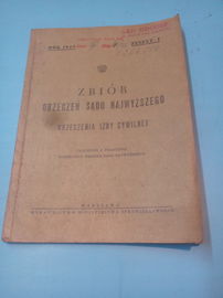 Zbiór orzeczeń Sądu Najwyższego Orzeczenia Izby Cy