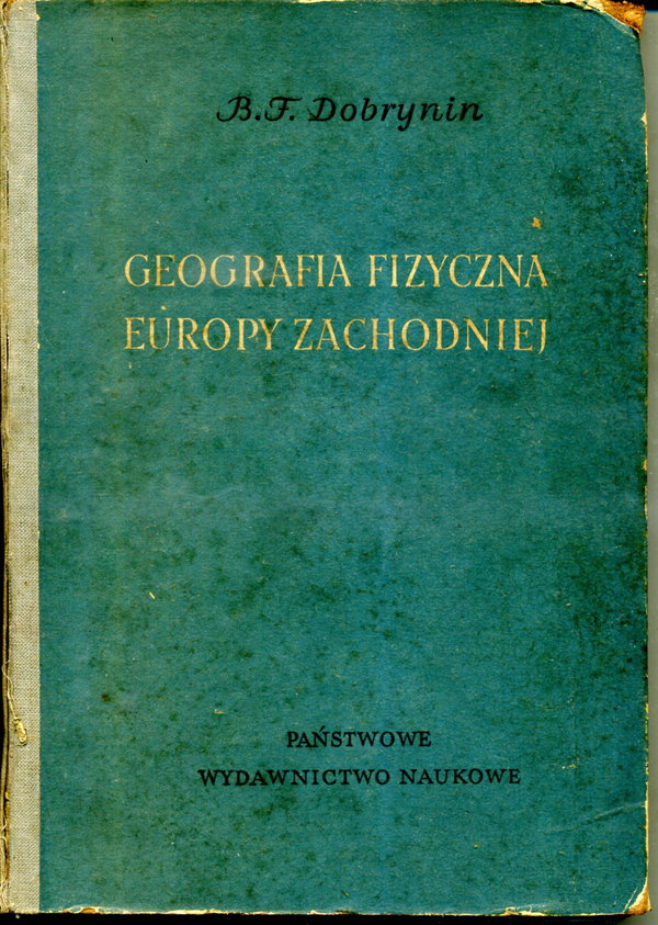 Geografia fizyczna Europy Zachodniej Dobrynin