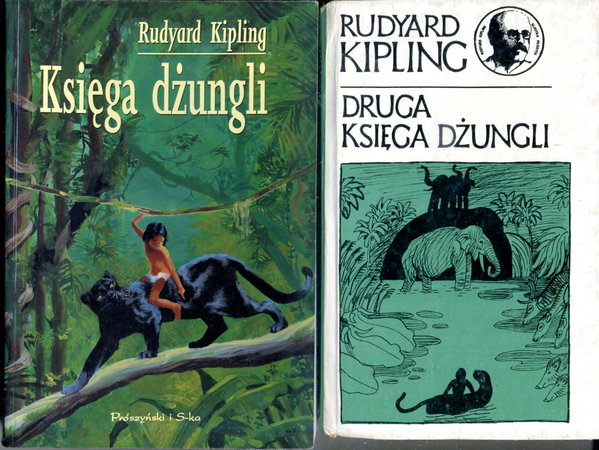 Druga księga dżungli R. Kipling + Księga dżungli