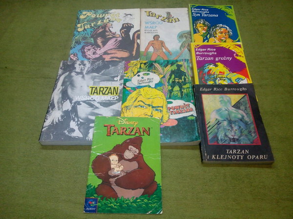 TARZAN WŚRÓD MAŁP Edgar Rice Burroughs