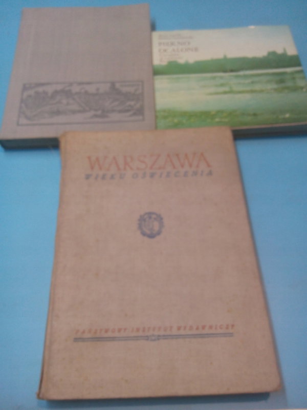Warszawa Wieku Oświecenia Jan Kotta Stanisław Lore