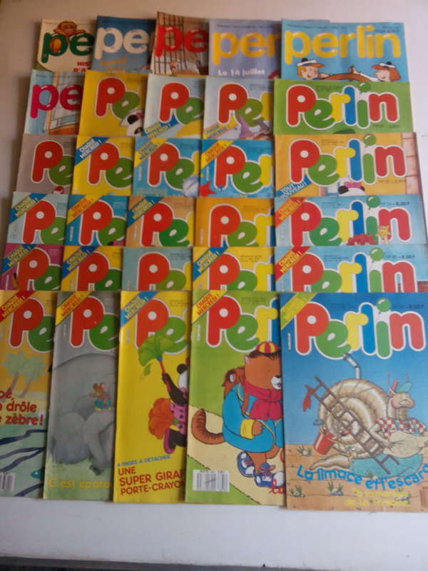 Perlin (Dla dzieci po francusku) - 31 numerów (również krótkie hist. komiks