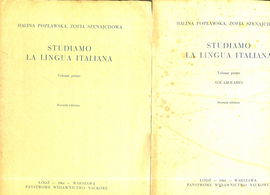 Studiamo la lingua italiana volume primo H.Popławska i in + Vocabolario