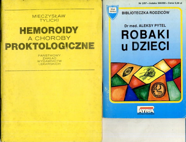 Hemoroidy a choroby proktologiczne + inna ks