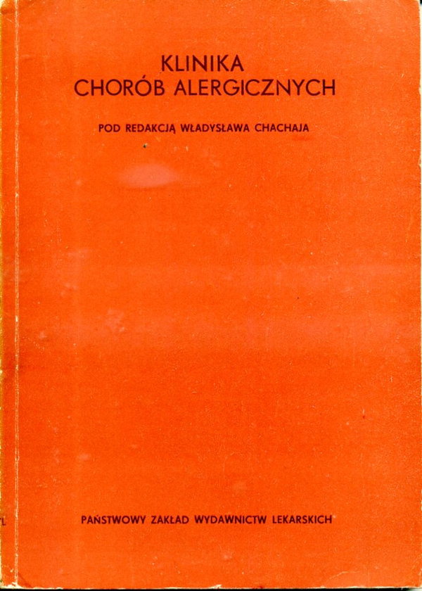Klinika chorób alergicznych red.W. Chachaj
