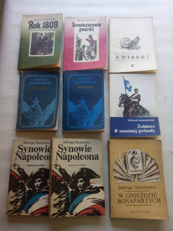 SYNOWIE NAPOLEONA TOM 1 I 2 Jadwiga Dackiewicz