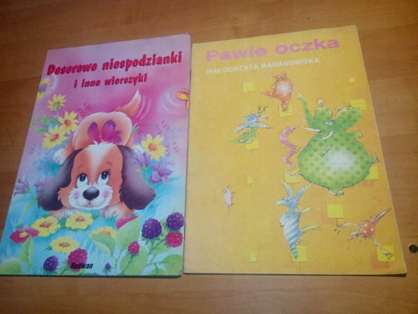 Pawie oczka M. Baranowska ilu Goebel + inne ks