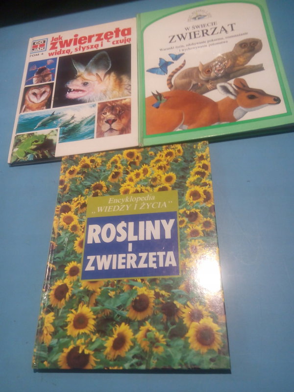 Rośliny i zwierzęta encyklopedia WIEDZY I ŻYCIA J.Stidworthy