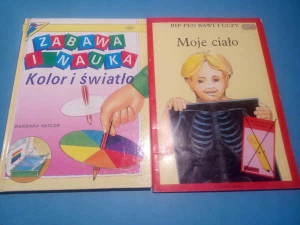 Zabawa i nauka Kolor i światło Taylor + BIP-PEN bawi i uczy Moje ciało