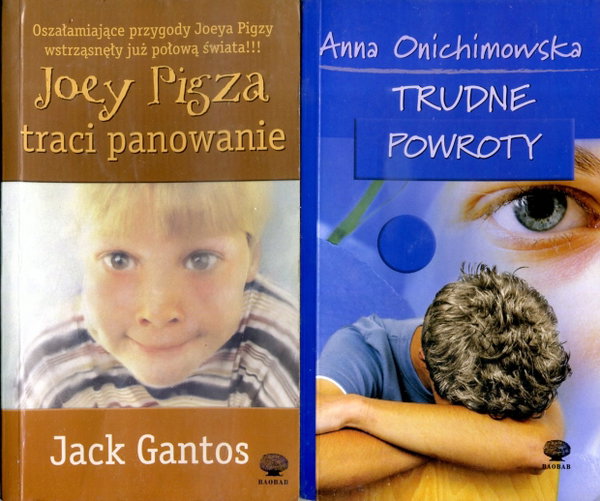 Joey Pigza traci panowanie Jack. Gantos + Onichimowska Trudne powroty