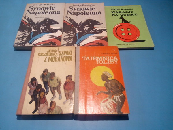 Synowie Napoleona komplet 2 tomów J.Dackiewicz