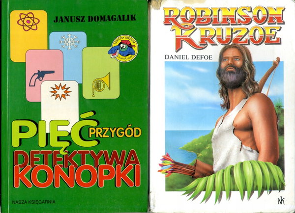 Pięć przygód detektywa Konopki J.Domagalik