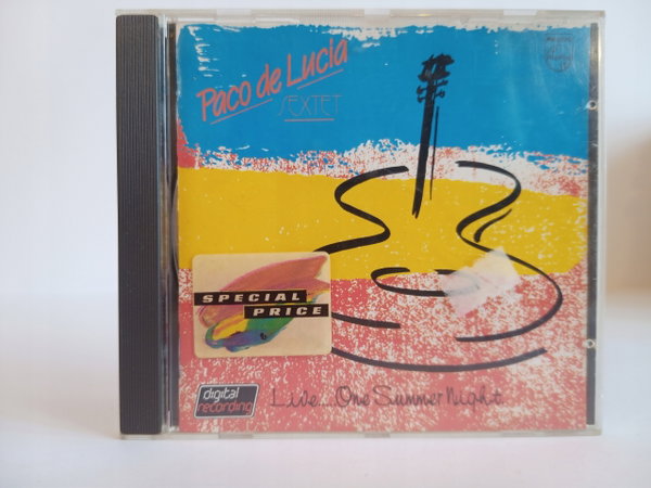 CD Paco De Lucia Sextet - Live... One Summer Night Ex/NM