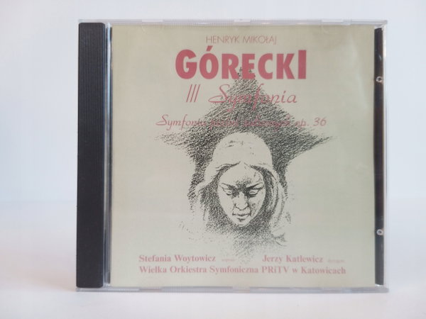 CD Henryk Mikołaj Górecki III Symfonia (Symfonia Pieśni Żałosnych Op.36) Ex