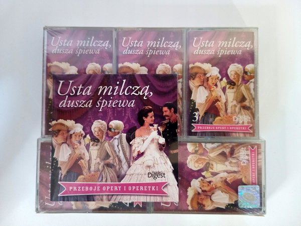 5xMC Usta milczą, dusza śpiewa, Przeboje opery i operetki cz. 1 - 5 - folia