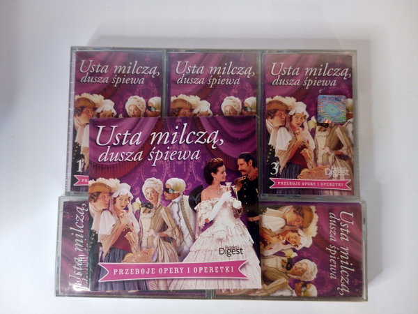 5xMC Usta milczą, dusza śpiewa, Przeboje opery i operetki cz. 1 - 5 - folia