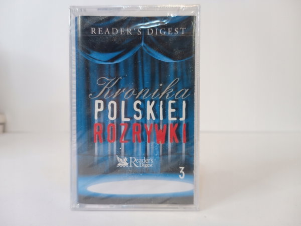MC Kronika polskiej rozrywki 3 - kaseta w folii