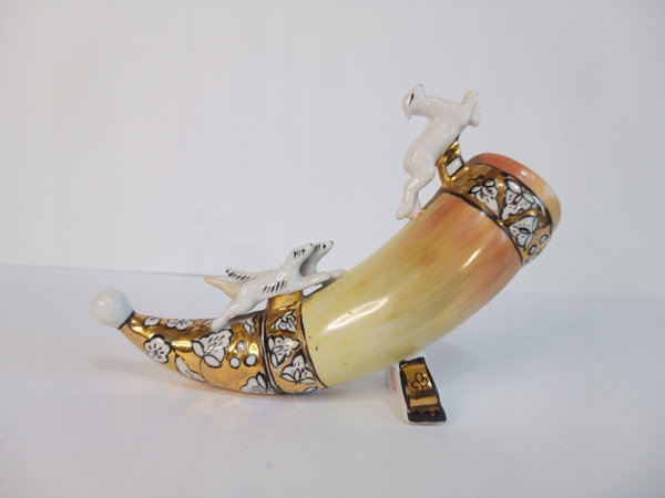 PRL ZSRR Róg porcelanowy