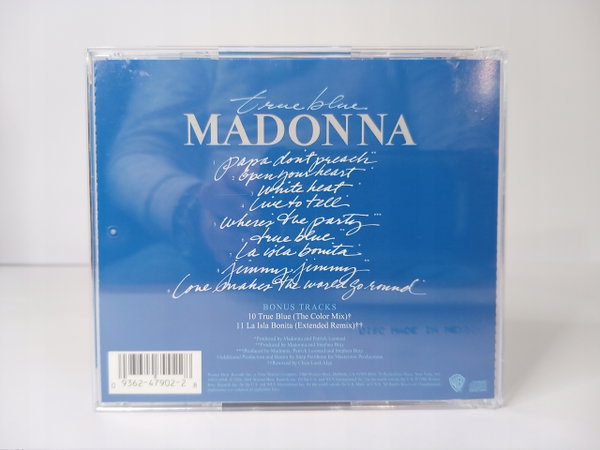 CD Madonna - True blue NM/NM