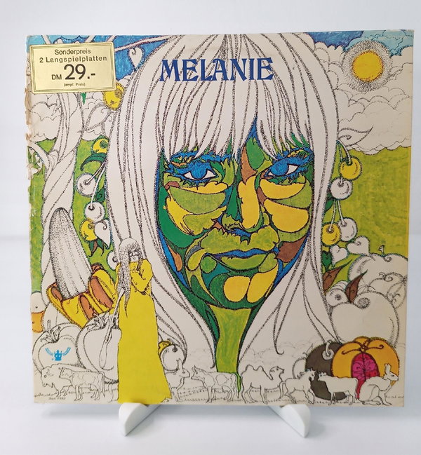 2LP Melanie - Four Sides Of Melanie vg, vg / g