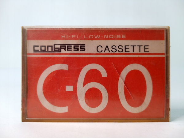 Kaseta magnetofonowa Congress C-60 Hi-Fi Low-Noise