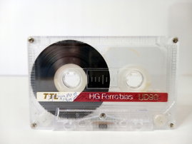 Kaseta magnetofonowa TTL UD90 HG Ferrobias