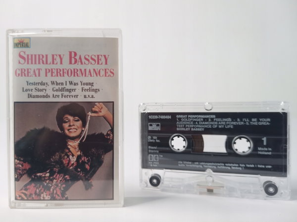 MC SHIRLEY BASSEY - Great performances