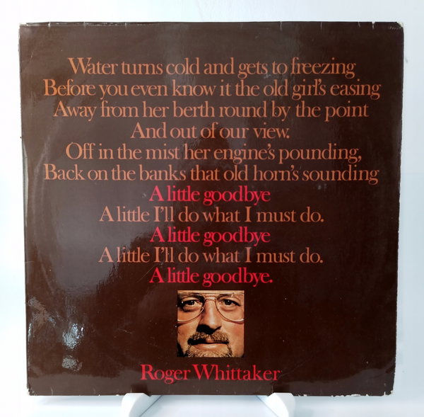 LP ROGER WHITTAKER - A Little Goodbye Ex/VG-