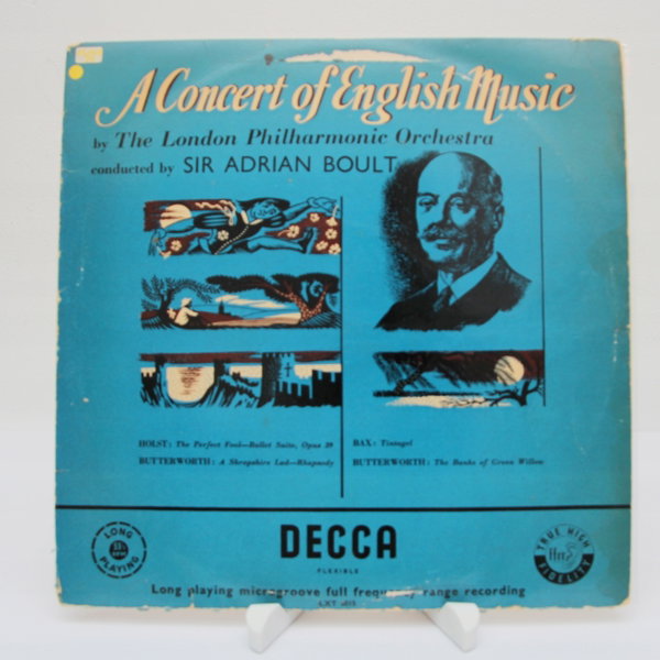 LP Sir Adrian Boult -A Concert Of English Music Ex