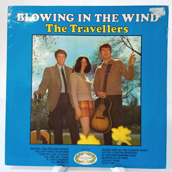 LP THE TRAVELLERS - Blowing in the wind VG/VG