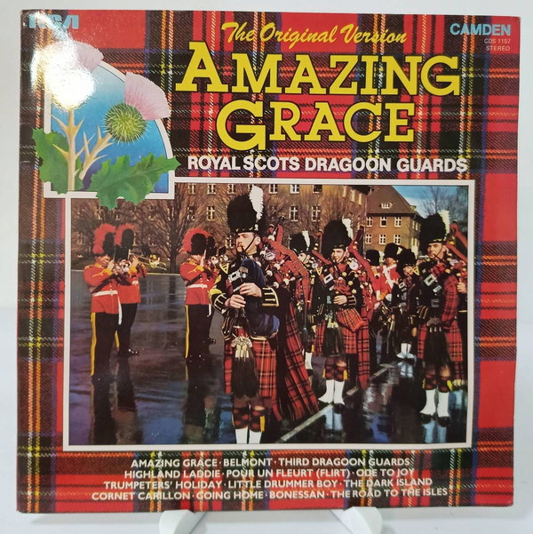 LP ROYAL SCOTS DRAGOON GUARDS Amazing Grace Ex/Ex