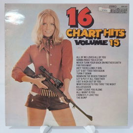 LP 16 Chart Hits Volume 15 Ex/Ex