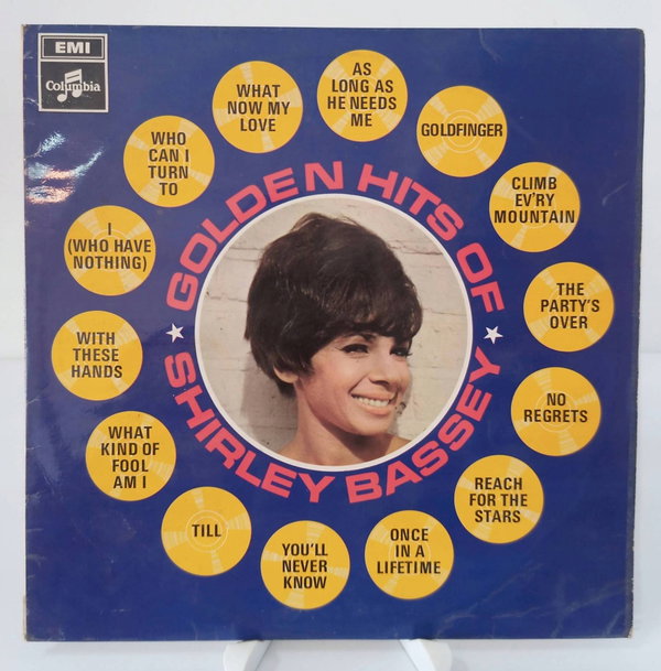 LP SHIRLEY BASSEY Golden hits of Shirley Bassey Ex
