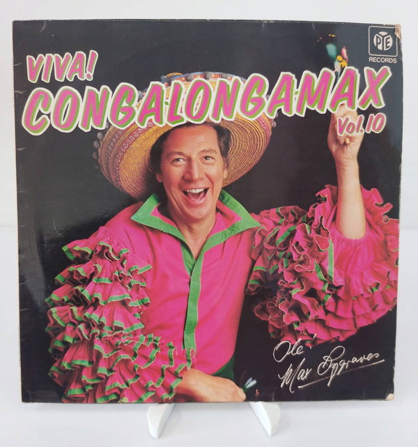 LP Max Bygraves -Viva Congalongamax vol. 10 Ex/Ex-