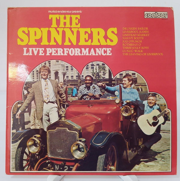 LP THE SPINERS - Live performance Ex/Ex