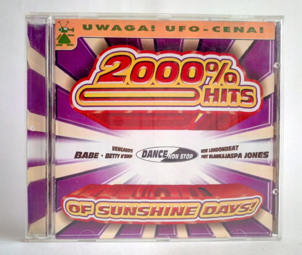 CD 2000% hits of Sunshine Days! NM/NM