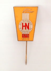 Przypinka Huta im. Nowotki w Ostrowcu Św. 175 lat