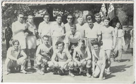 Stare zdjęcie, stara fotografia, sport piłka nożna