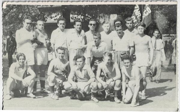 Stare zdjęcie, stara fotografia, sport piłka nożna