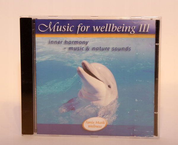 CD Music for wellbeing III VG/Ex