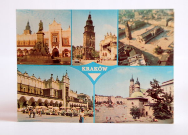 PRL Pocztówka Kraków 1983 r.